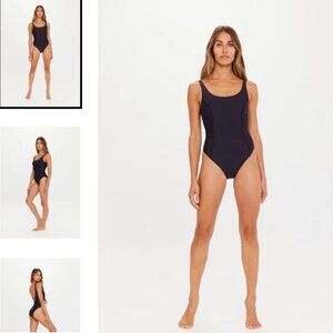 The Upside Women's Black Paradox Pointe One Piece Swimsuit